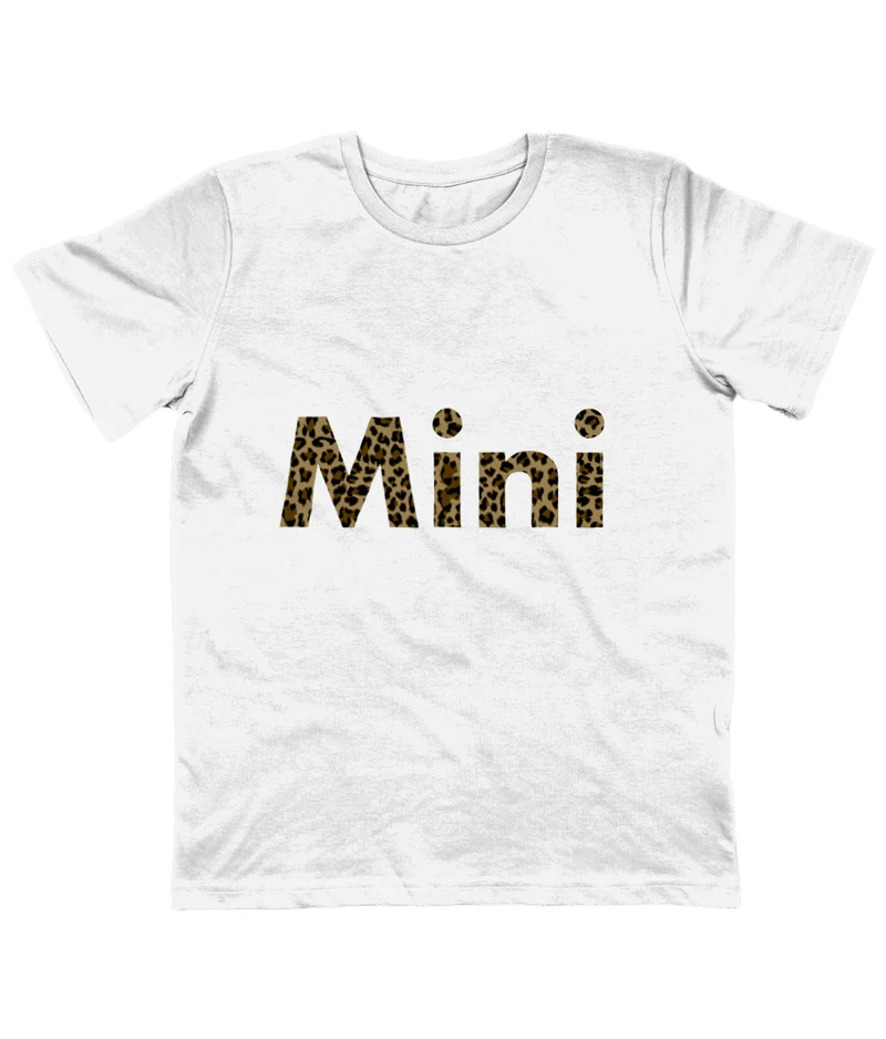 Mini - organic kids T-shirt - Leopard!