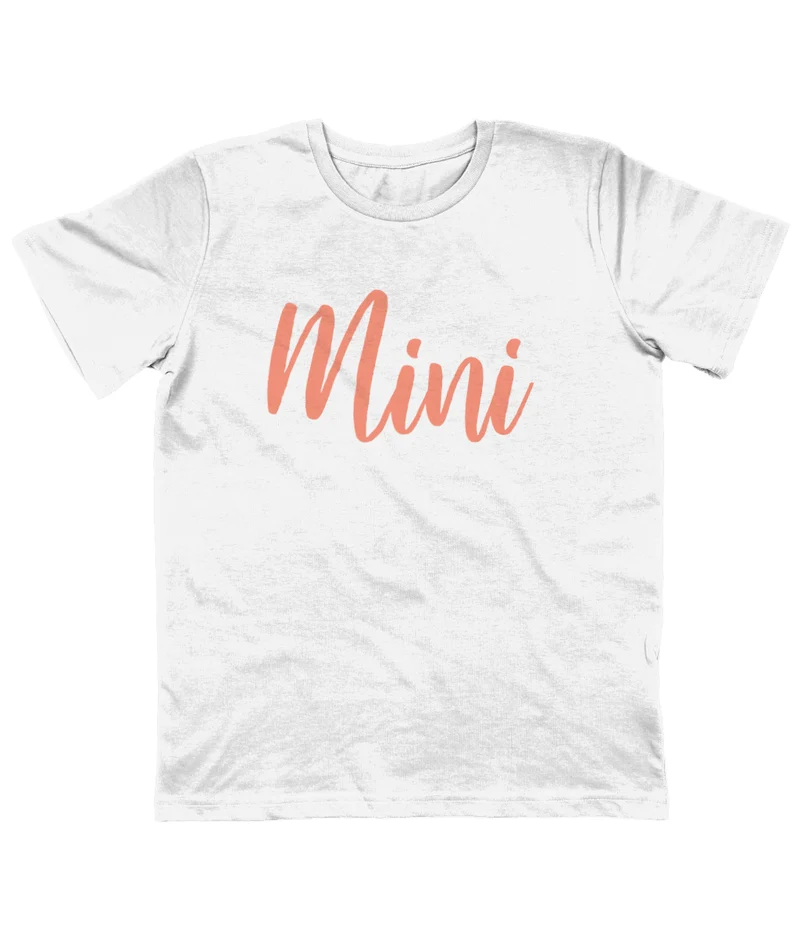 Mini - organic kid T-shirt - Peach