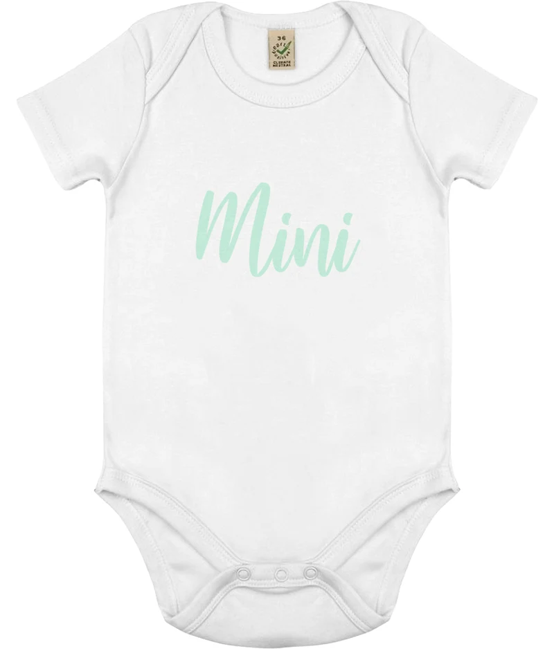 Mini - organic baby body - Mint!