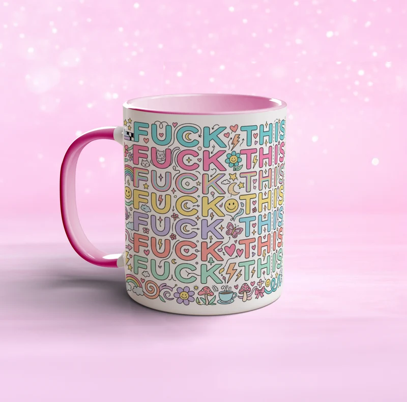 Fuck this shit | Rolig mugg