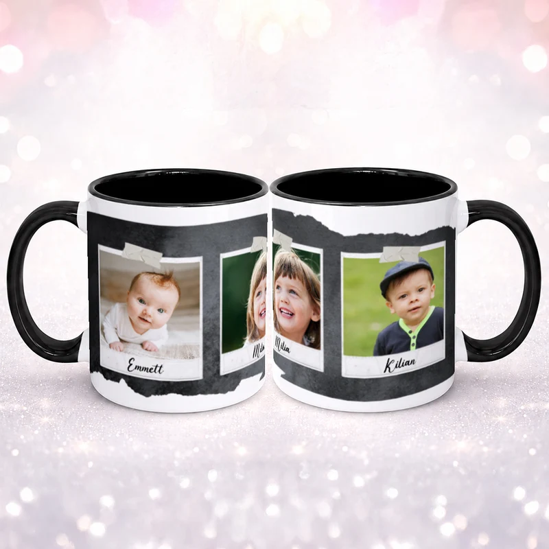 3 foton | Personlig mugg