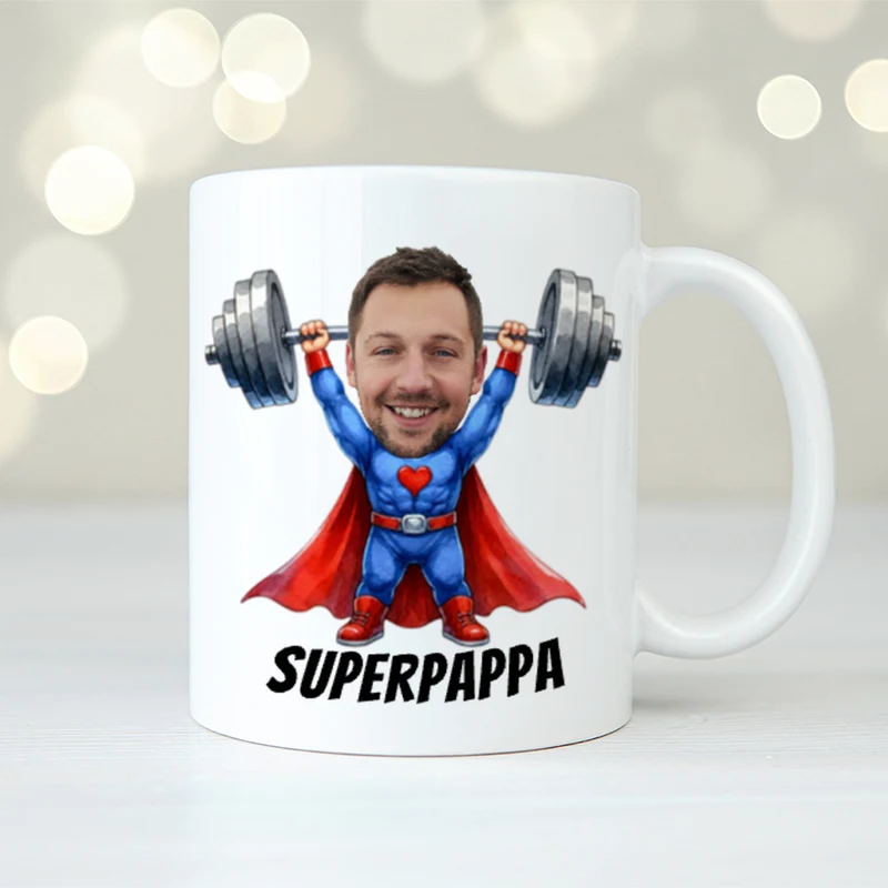 Stark superhjälte | Ansikte | Personlig mugg