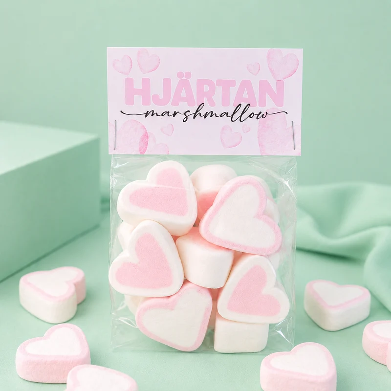 Marshmallowhjärtan
