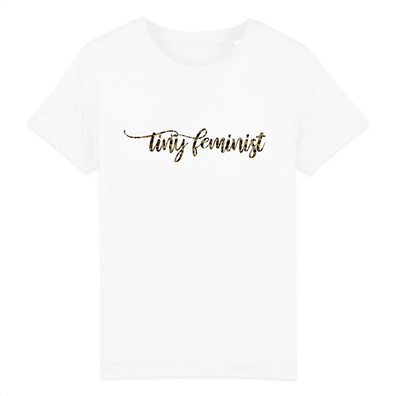 Tiny Feminist - organic kids T-shirt - Leo