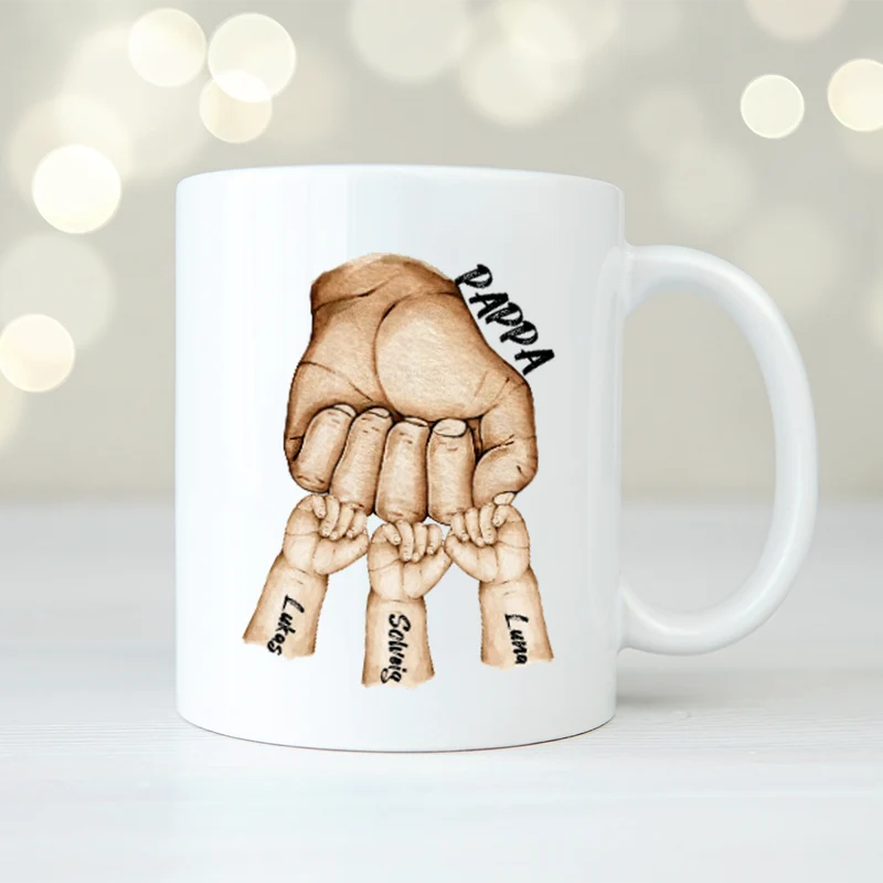 Fist bump | Personlig mugg