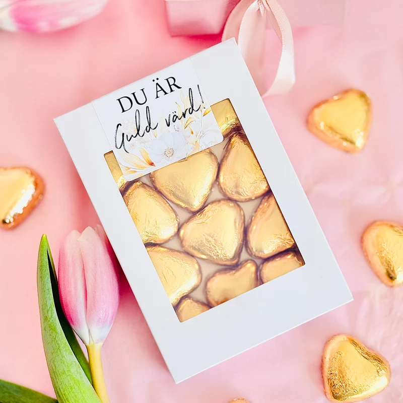Du är guld värd | Chokladask (90 g)