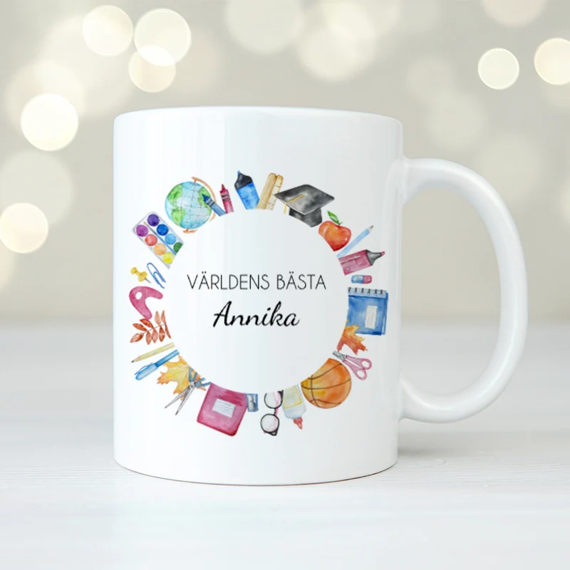 Läroring | Personlig mugg till fröken