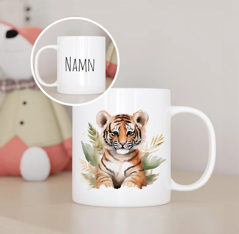 Baby tiger | Personlig barnmugg