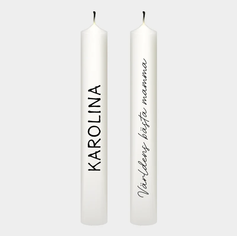 Valfri text | 2-pack kronljus
