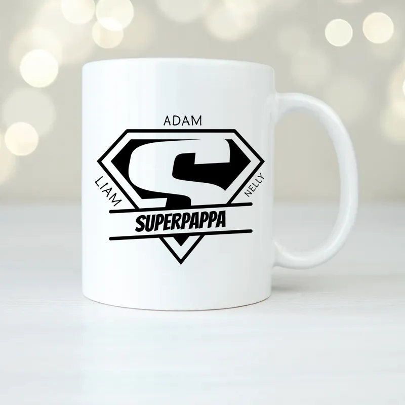 Superpappa | Personlig mugg