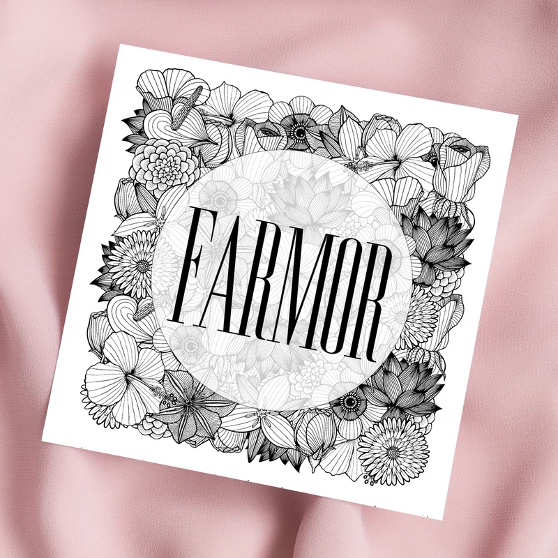 FARMOR | Dubbelvikt kort