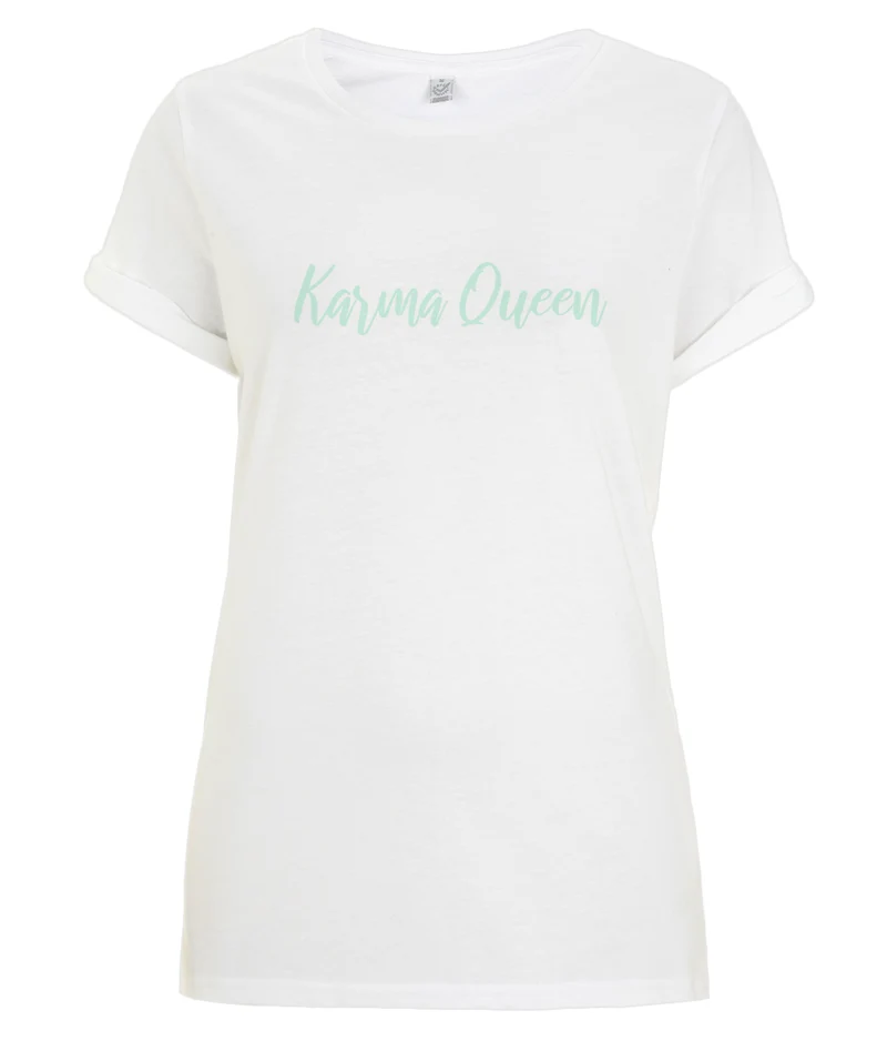 Karma Queen - organic T-shirt - Mint