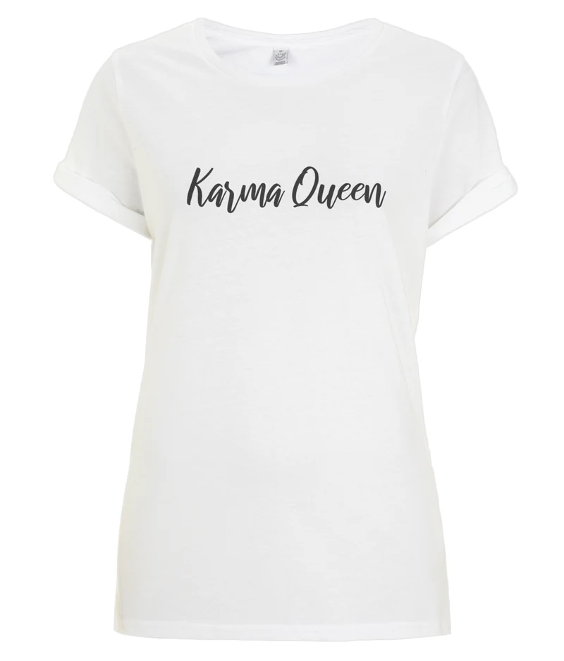 Karma Queen - organic T-shirt - Black