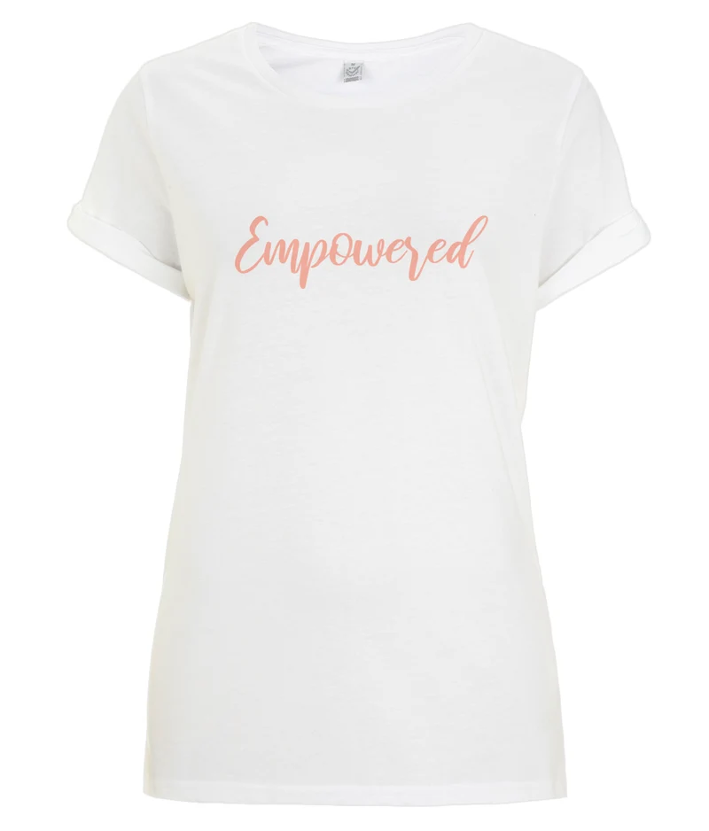 Empowered - organic Women's T-shirt - Peach