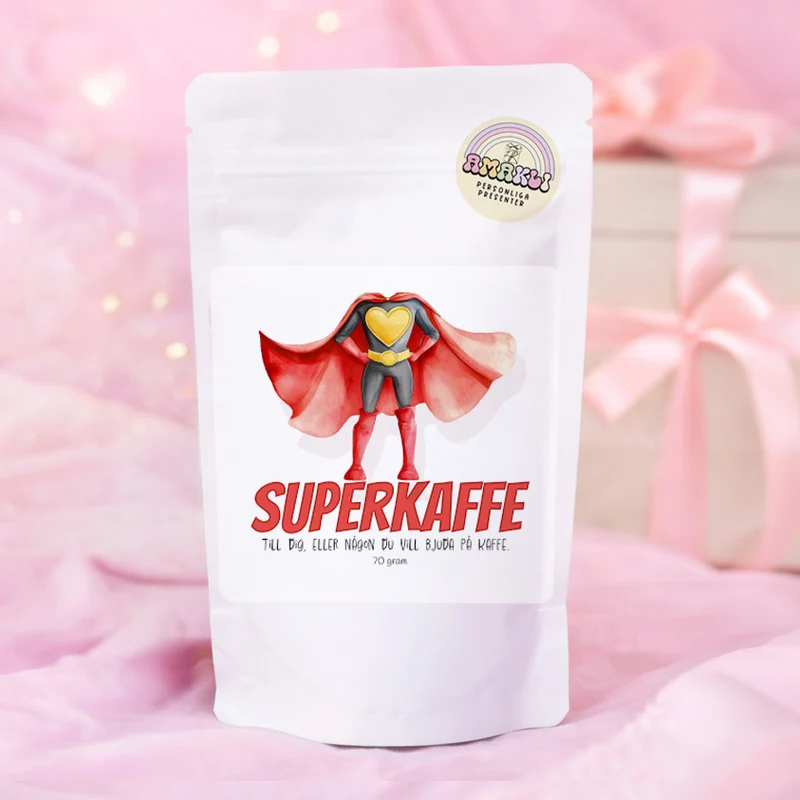 Superhjälte | Röd | Amakli Kaffe/Te