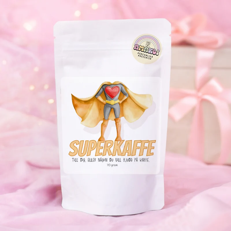 Superhjälte | Gul | Amakli Kaffe/Te