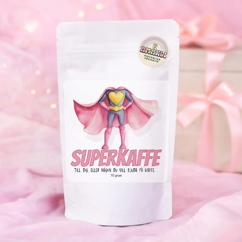 Superhjälte | Rosa | Amakli Kaffe/Te