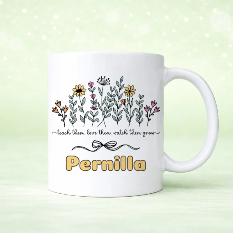 Watch them grow | Personlig mugg