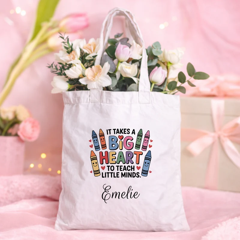 It takes a big heart | Kritor | Personlig tygpåse