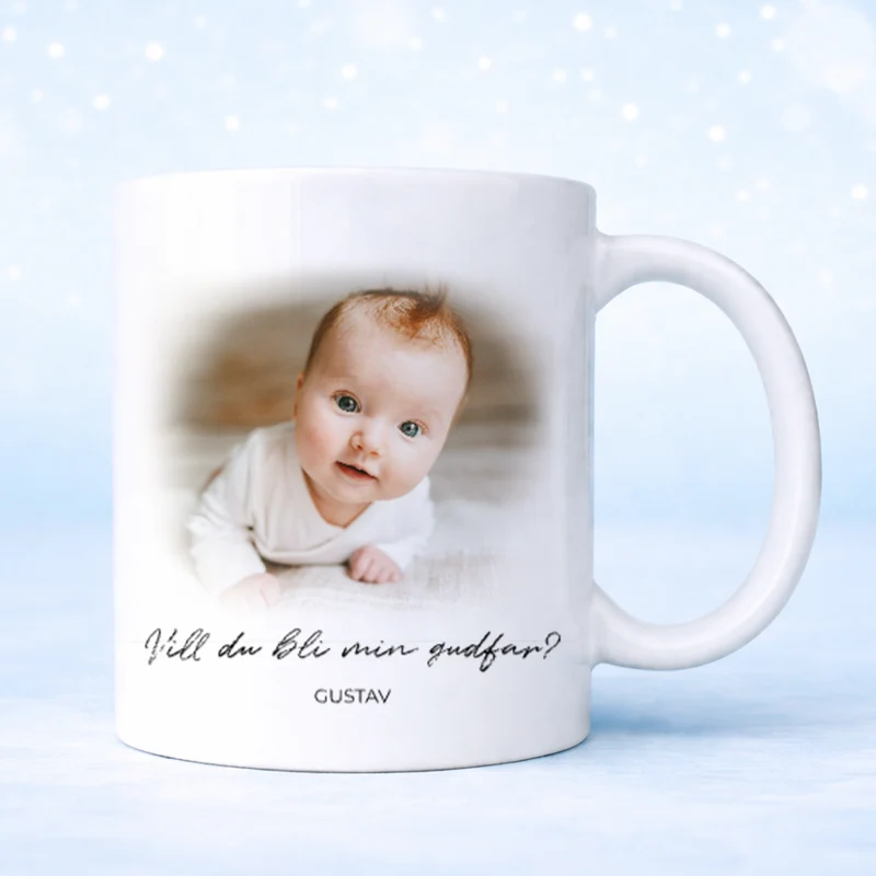 Fotomugg | Gudmor & Gudfar | Personlig mugg