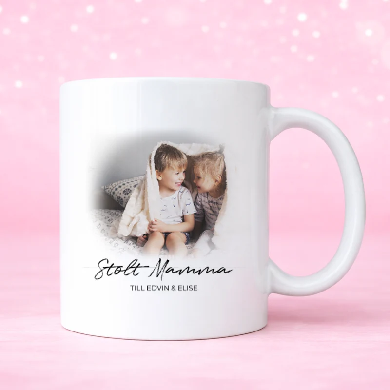 Fotomugg | Mamma | Personlig mugg