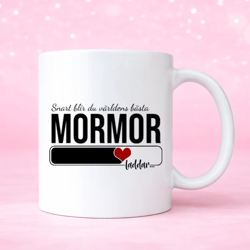 Blivande mormor/farmor | Personlig mugg