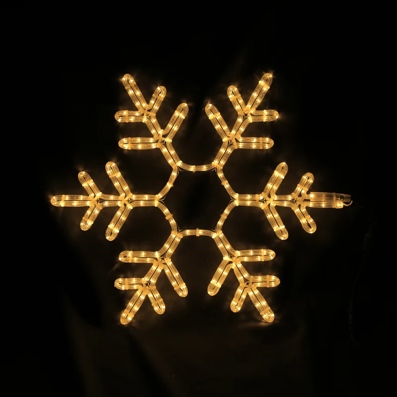 Snöflingor LED-motiv - 57x50cm