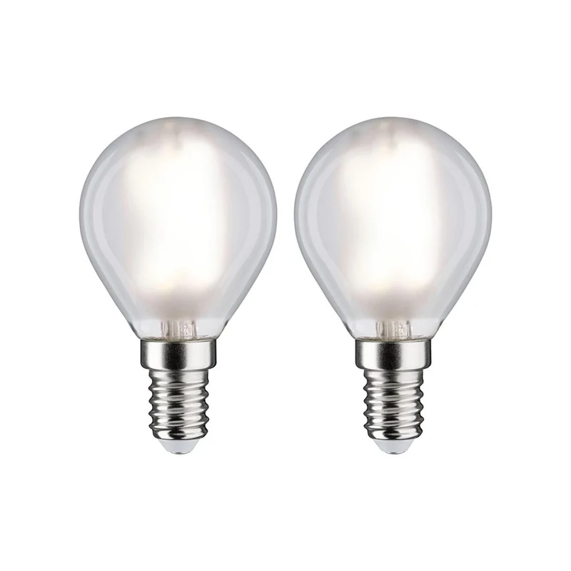 E14 4,8W LED Tropfen 2er Pack Filament 4000K Leuchtmittel
