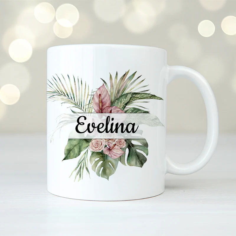 Monstera #2 | Personlig mugg