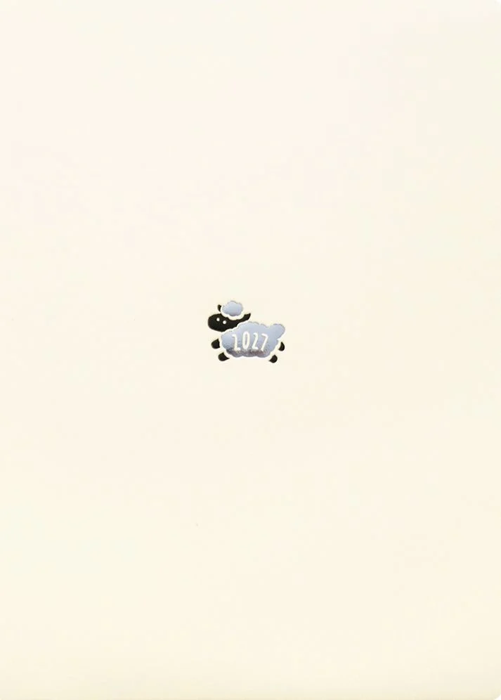 2027 Weekly Diary A5 Vertical - Sheep