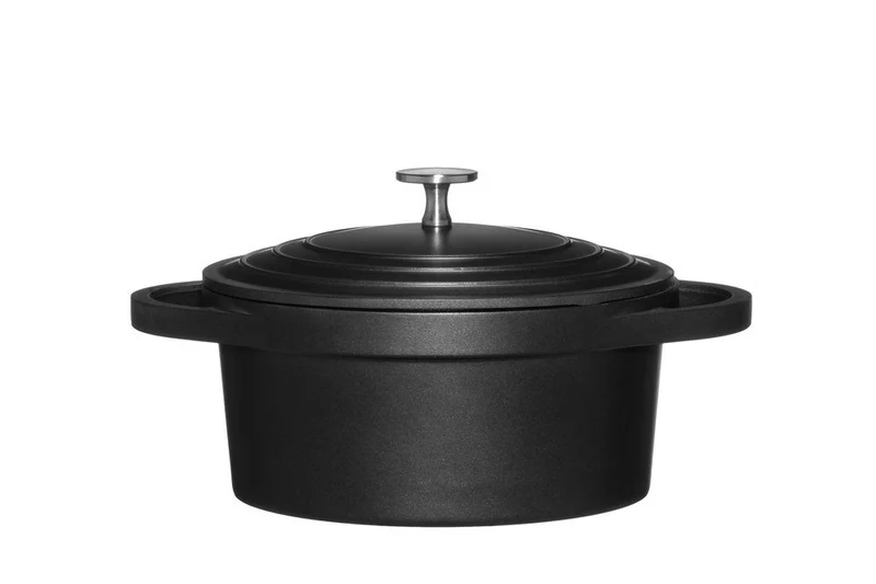 Kärl av gjuten aluminium 20 cm
