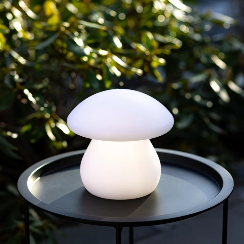 Lea LED-svamp 23 cm vit