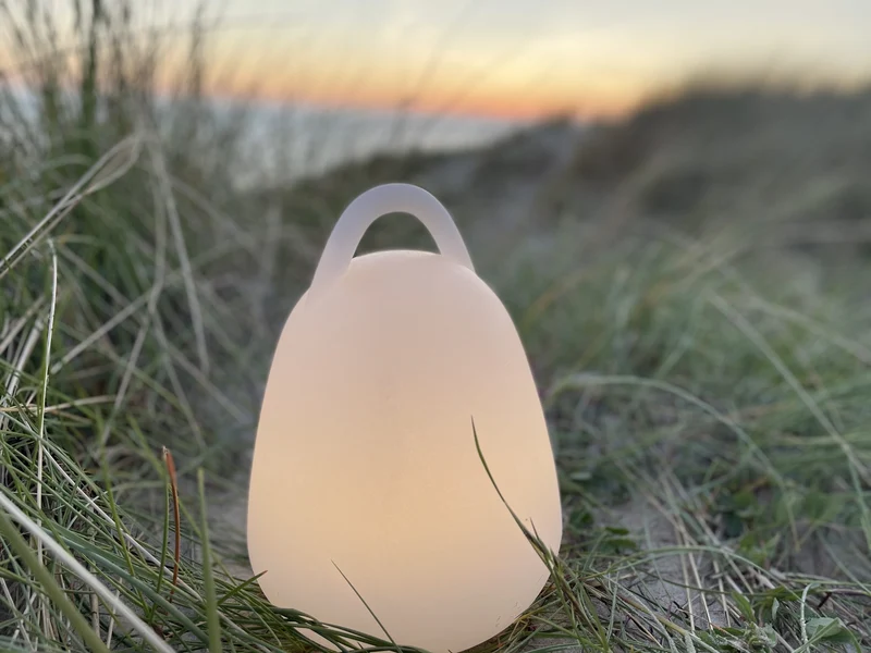 Louisa LED-lampa 24cm vit