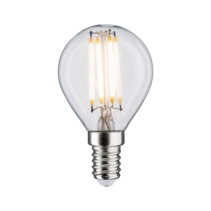 E14 5W LED Tropfen Filament 2700K Klar