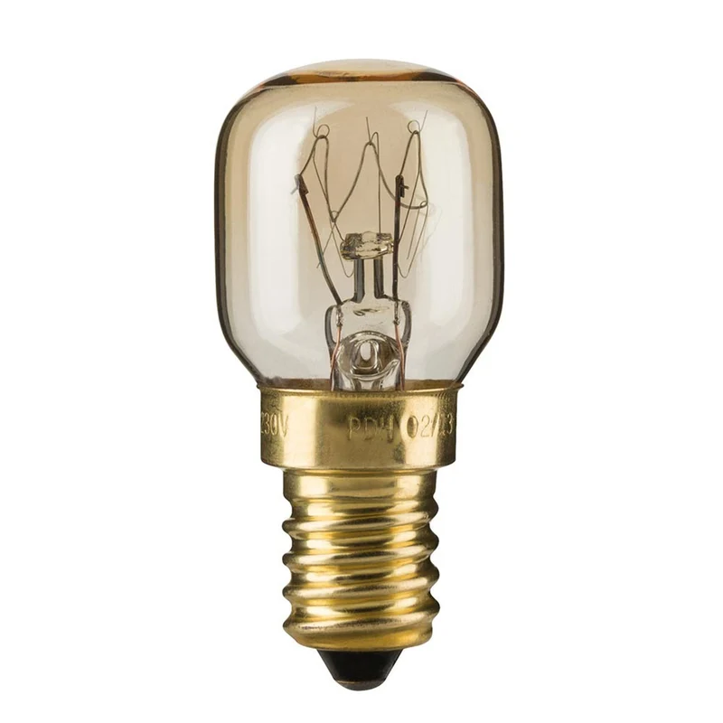 Birnenlampe Backofen 25W E14 300° Klar