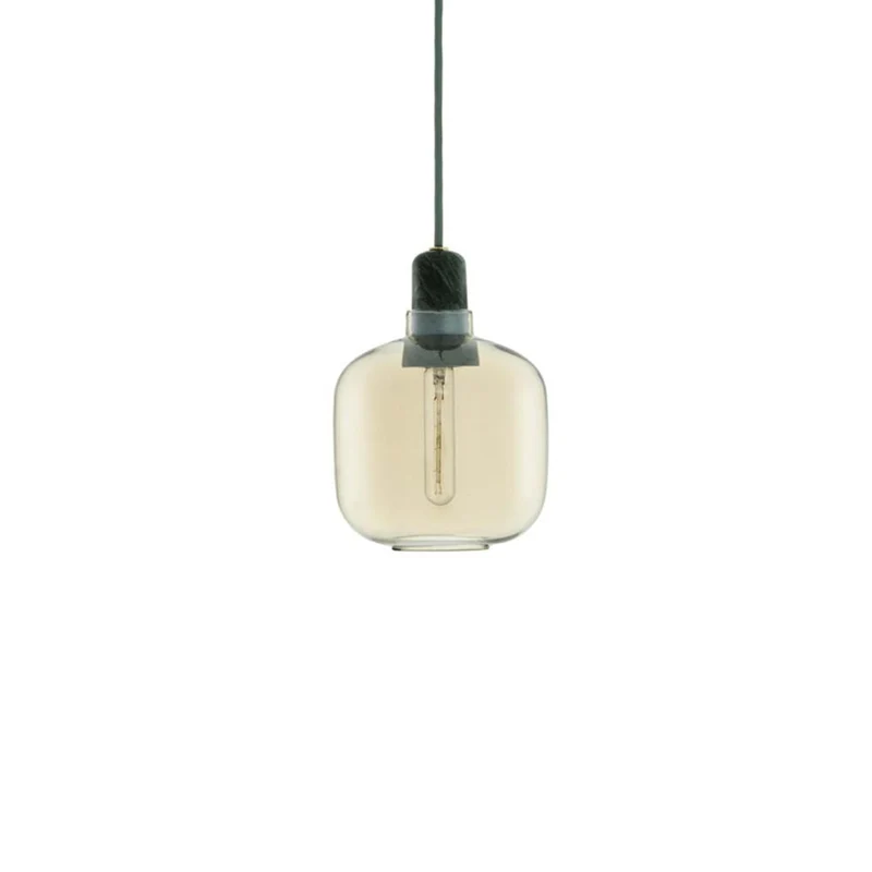 Pendelleuchte Amp S Ø 14cm Gold, Grün