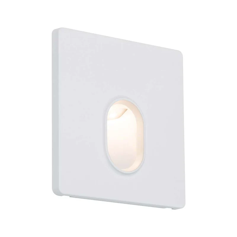 Wand EBL Set eckig 1x1,7W 2700K Weiß