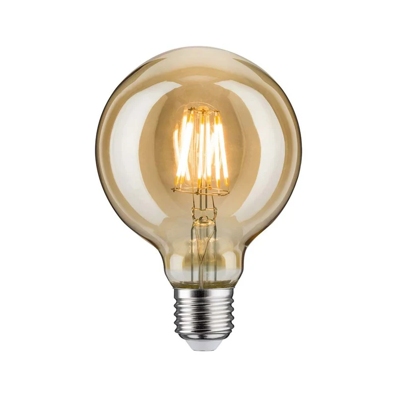 LED Vintage Globe 95 6W E27 Gold Dimmbar 1700K