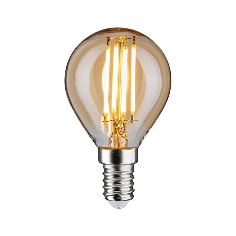E14 4,7W Vintage Edition LED Tropfen 2500K Dimmbar, Gold