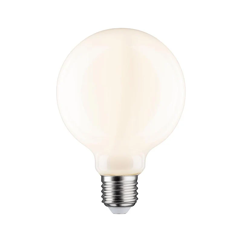 E27 9W LED Globe Filament Dimmbar 2700K Opal-Weiß