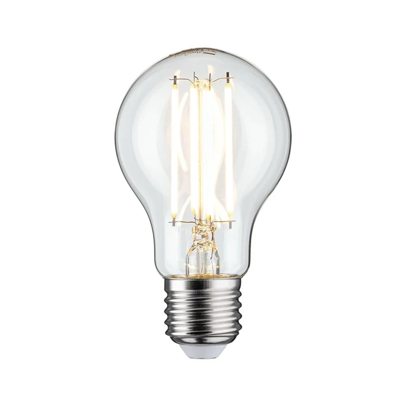 E27 9W LED Birne Filament 2700K Klar
