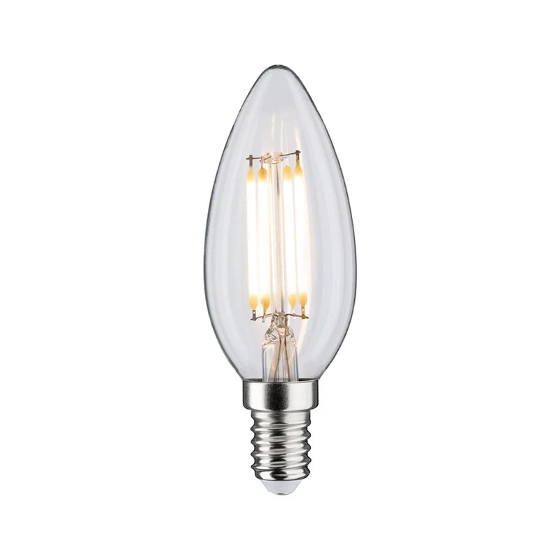 E14 LED 4,5W Kerze 2700K Filament, Klar