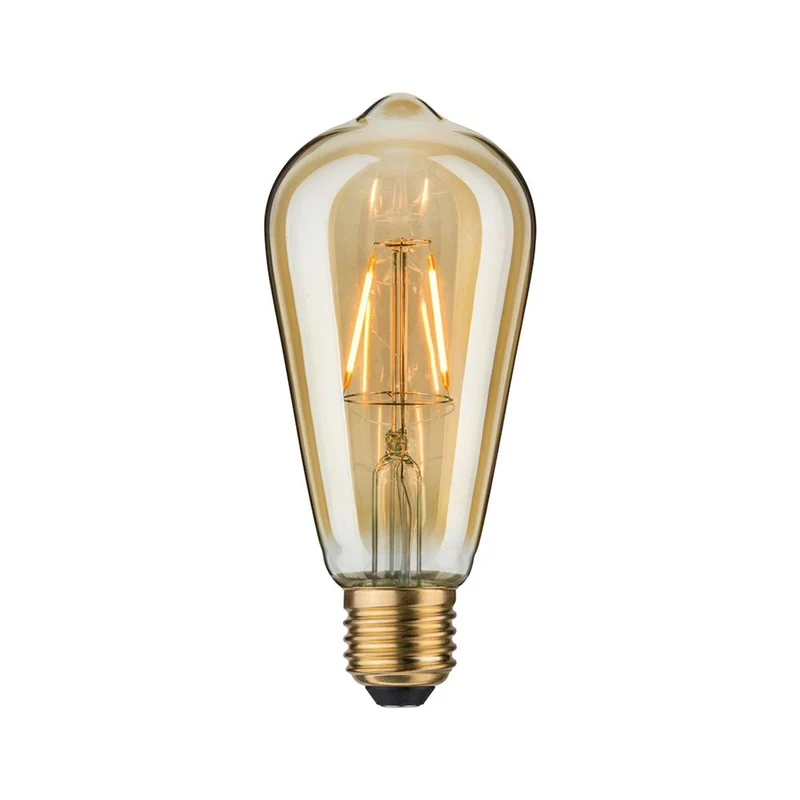 E27 2,7W LED Kolben 1700K Rustikal Gold