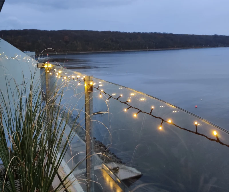 Ada LED-ljuskedja 40 klara lampor 3 m
