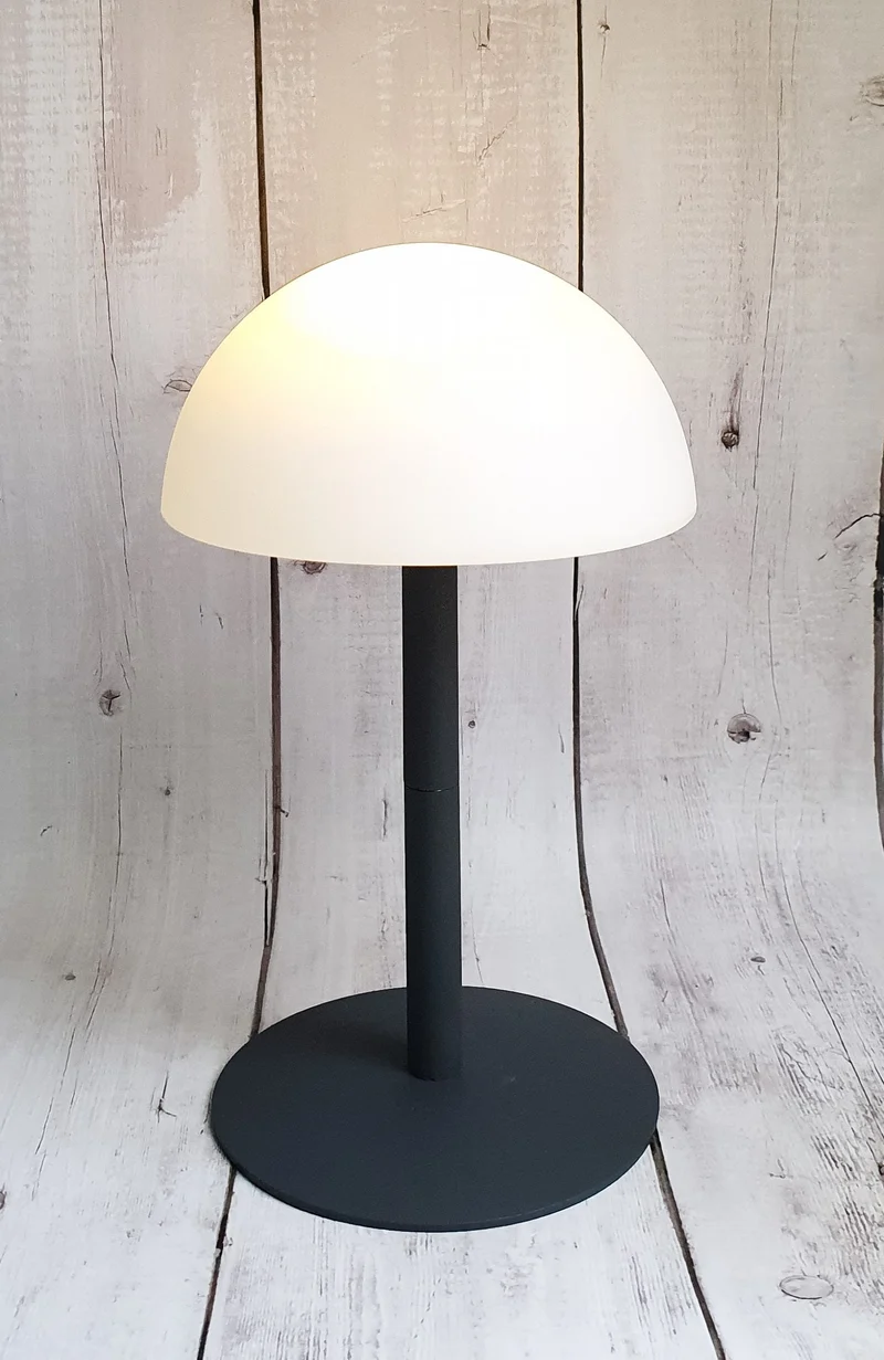 Mona LED bordslampa 28cm vit