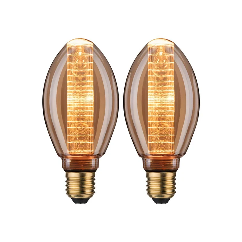 Leuchtmittel 2er Bündel LED Inner Glow-Ring Gold