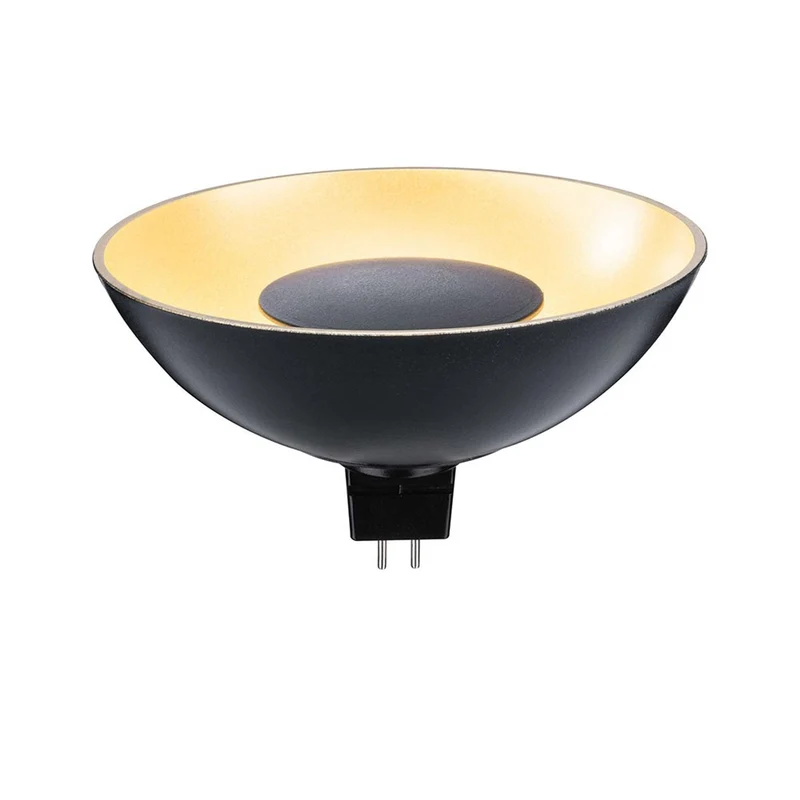 GU5,3 4,9W LED Reflektor Schwarz 1900K Goldlicht