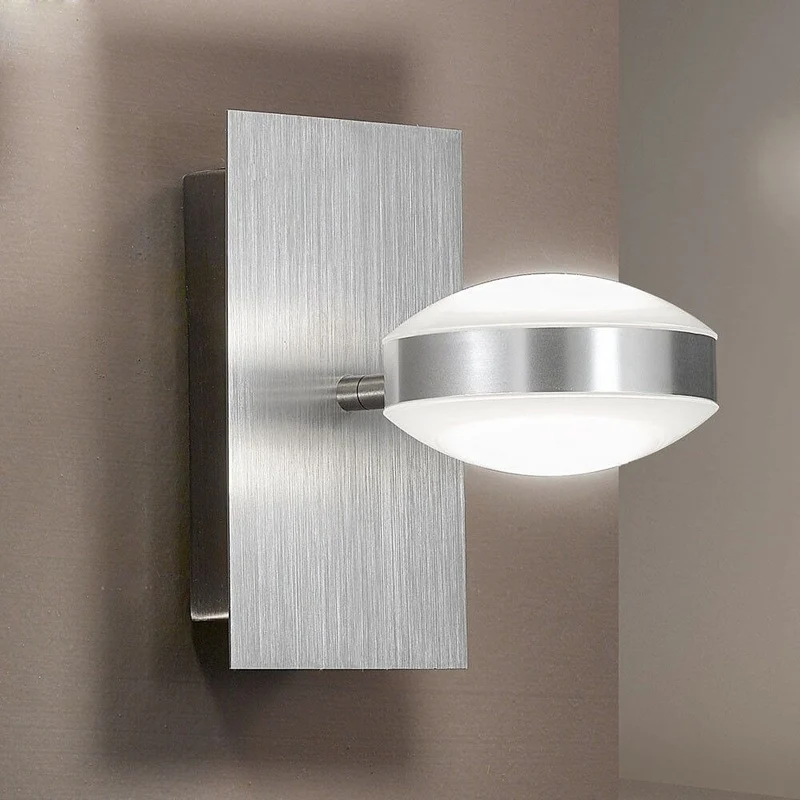Mill LED Power-Wandleuchte 1400lm Nickel-Satiniert