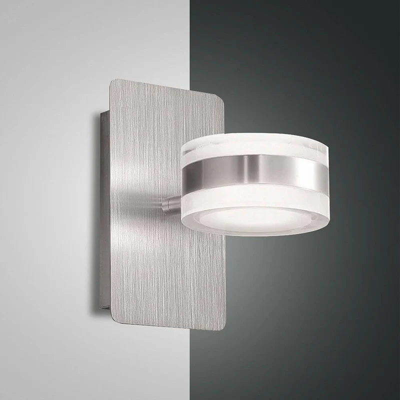 Dunk LED Wandleuchte 1400lm Alu-Gebürstet