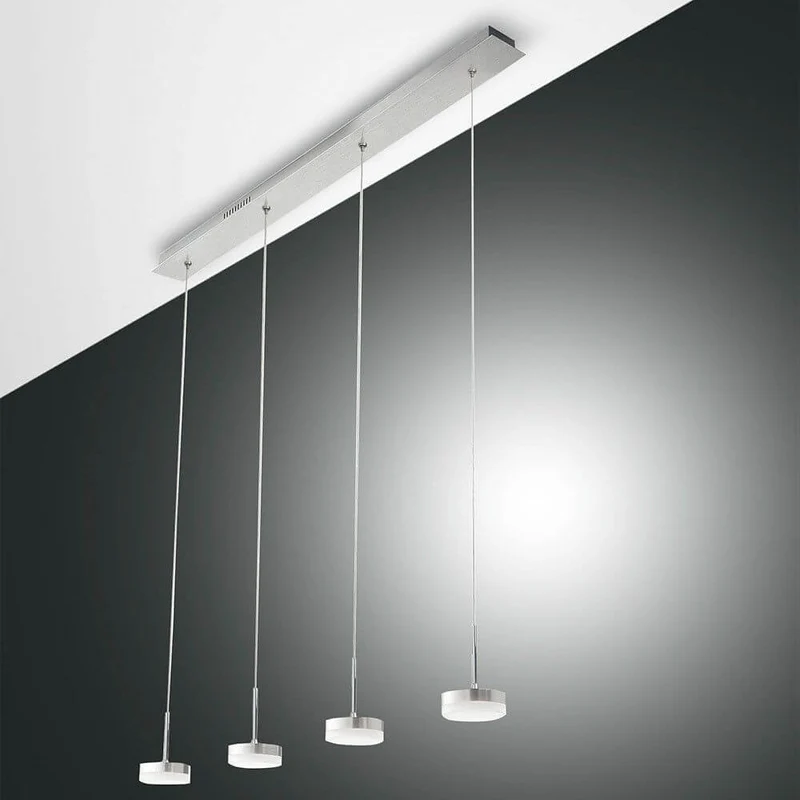 Dunk LED Pendelleuchte Dimmbar 2800lm Alu-Gebürstet